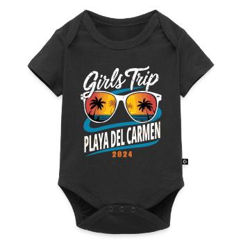Voyage entre filles à Playa del Carmen 2024 - Body à manches courtes Premium Bébé - noir - Devant