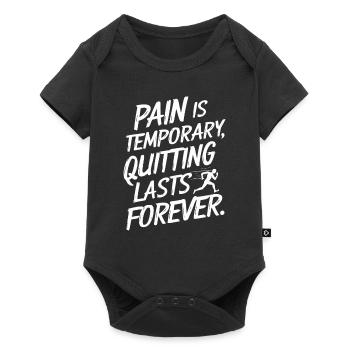 Triathlon Swim Bike Run Triathlete Sports Gift - Baby Premium short-sleeve bodysuit - black - Front