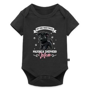 Ca de bestiar Mama - Baby Premium Kurzarmbody - Schwarz - Vorne