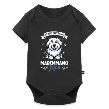 Maremma-Abruzzo Shepherd Dog Mom - Baby Premium short-sleeve bodysuit - black - Front