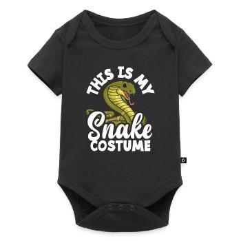 Snake Costume - Baby Premium short-sleeve bodysuit - black - Front