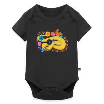 Serpent - Body à manches courtes Premium Bébé - noir - Devant