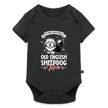 Bobtail Mom - Baby Premium short-sleeve bodysuit - black - Front
