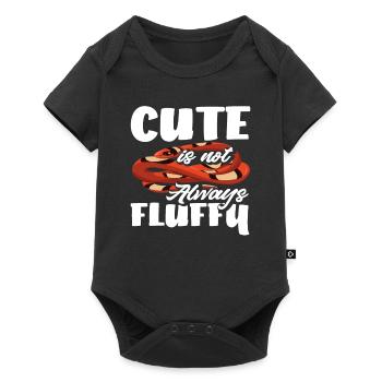 Cute Snake - Baby Premium short-sleeve bodysuit - black - Front