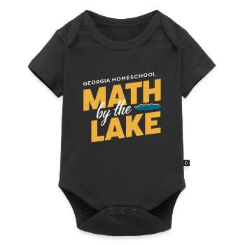 Georgia Homeschool Mom Life in Peach State - Baby Premium short-sleeve bodysuit - black - Front