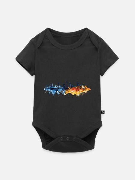 Stade - Baby Premium Kurzarmbody - Schwarz