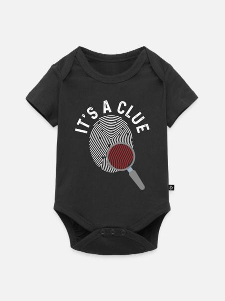 Es ist ein Hinweis - Baby Premium Kurzarmbody - Schwarz
