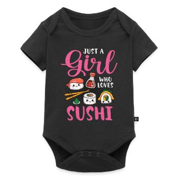 Sushi - Body à manches courtes Premium Bébé - noir - Devant