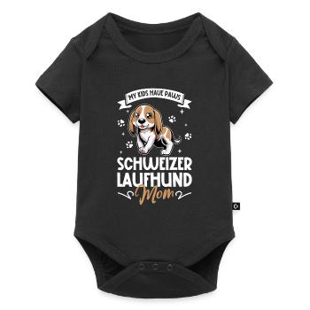 Maman Swiss Hound - Body à manches courtes Premium Bébé - noir - Devant