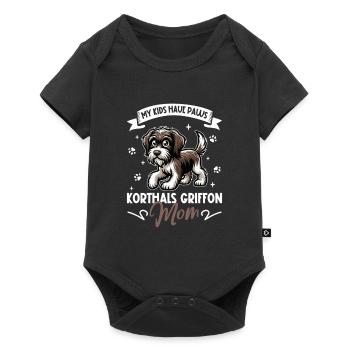 Griffon Korthal's Mom - Baby Premium short-sleeve bodysuit - black - Front