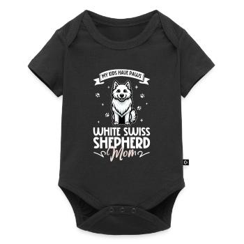 Berger Blanc Suisse Mama - Baby Premium short-sleeve bodysuit - black - Front