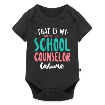 School Counselor Halloween That Is - Baby Premium Kurzarmbody - Schwarz - Vorne
