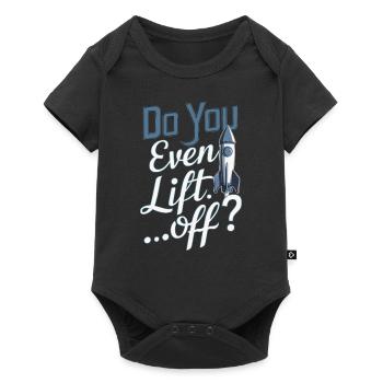 Faites-vous même décoller drôle modèle constructeur de fusées - Body à manches courtes Premium Bébé - noir - Devant