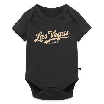 Las Vegas, Nevada, Souvenir - Body à manches courtes Premium Bébé - noir - Devant