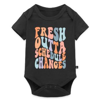 Conseillère scolaire Fresh Outta - Body à manches courtes Premium Bébé - noir - Devant