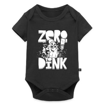 Pickleball Zero To Dink - Baby Premium Kurzarmbody - Schwarz - Vorne