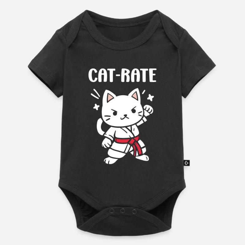 karate - Body à manches courtes Premium Bébé - noir