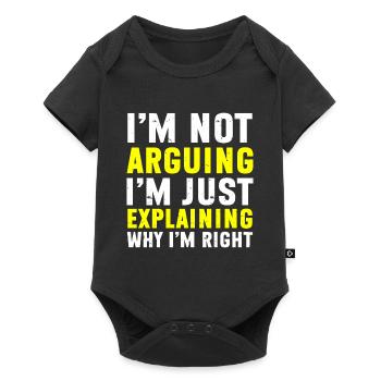 Law Lawyer - Baby Premium short-sleeve bodysuit - black - Front
