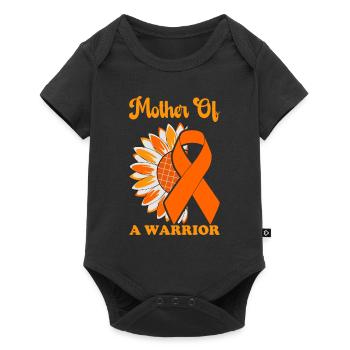 leukemia awareness blood cancer fight - Baby Premium short-sleeve bodysuit - black - Front