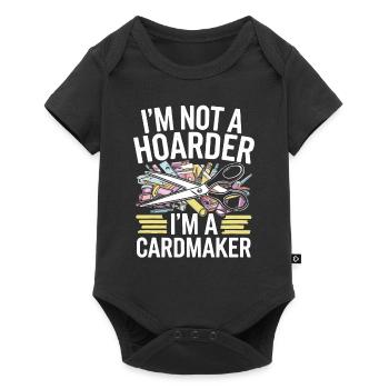 Cardmaker Scrapbooking Card Making Sets For - Baby Premium short-sleeve bodysuit - black - Front