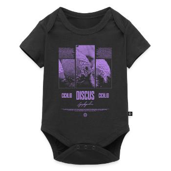 Discus Fish Cichlid Aquarium Fish Keeper - Baby Premium short-sleeve bodysuit - black - Front