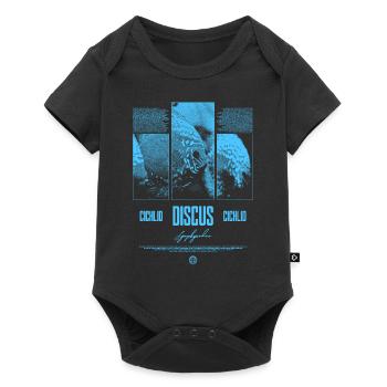 Discus Fish Cichlid Aquarium Fish Keeper - Baby Premium short-sleeve bodysuit - black - Front