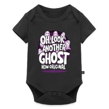 Appât fantôme Halloween Parapsychologie Paranormal - Body à manches courtes Premium Bébé - noir - Devant
