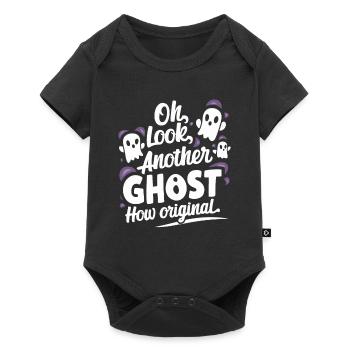 Ghost Bait Halloween Parapsychology Paranormal - Baby Premium short-sleeve bodysuit - black - Front