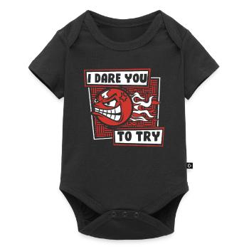 I Dare You To Try Game Prisonball Team Player - Baby Premium short-sleeve bodysuit - black - Front