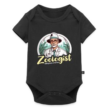 Zoologist Making Sense Of The Wild Animal Lover - Baby Premium short-sleeve bodysuit - black - Front