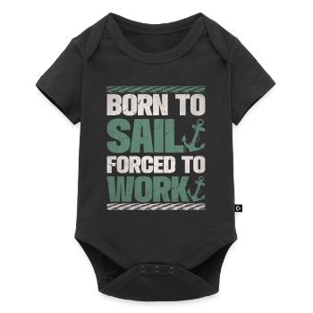Boat Captain Funny Boat Sailing Lake Boater - Baby Premium short-sleeve bodysuit - black - Front