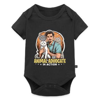 Veterinary Technician Animal Advocate Vet Clinic - Baby Premium short-sleeve bodysuit - black - Front