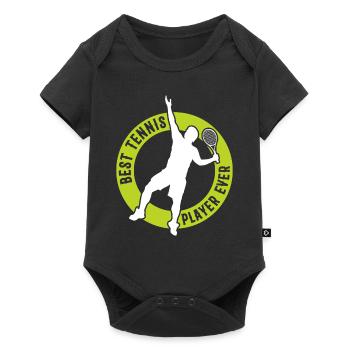 Best Tennis Player ever - Tennis Player Tennis - Baby Premium short-sleeve bodysuit - black - Front