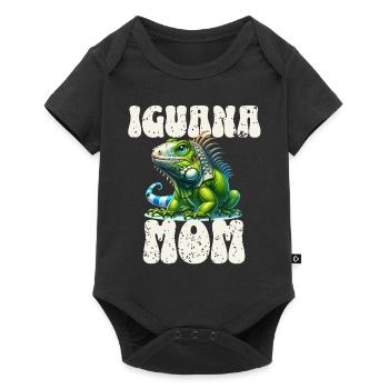 Iguana - Baby Premium short-sleeve bodysuit - black - Front