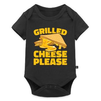 Grilled Cheese Grilled Cheese Foodie Cheese Sandwich - Body à manches courtes Premium Bébé - noir - Devant