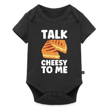 Grilled Cheese Grilled Cheese Foodie Cheese Sandwich - Body à manches courtes Premium Bébé - noir - Devant