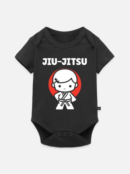 Jiu Jitsu - Baby Premium Kurzarmbody - Schwarz