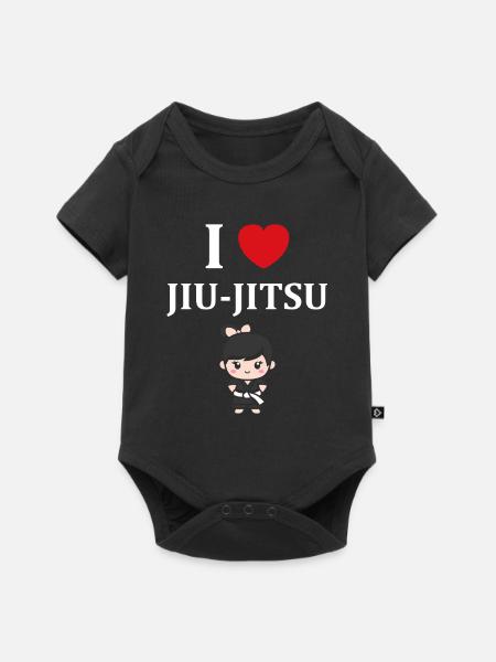 Jiu Jitsu - Baby Premium Kurzarmbody - Schwarz