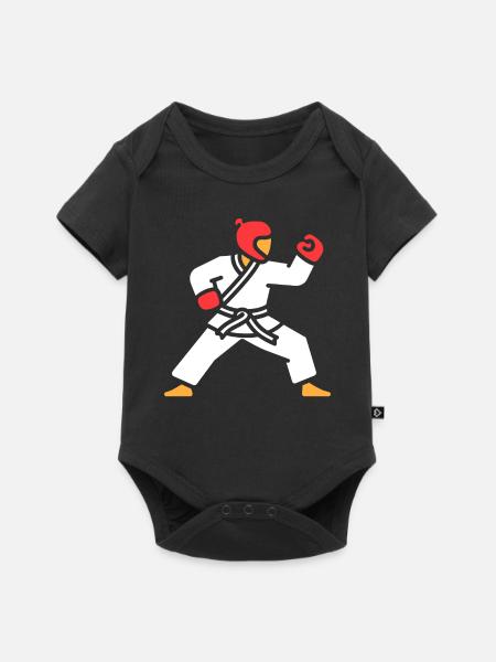 Taekwondo - Baby Premium Kurzarmbody - Schwarz