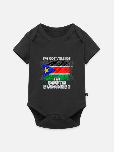 Sudan - Baby Premium Kurzarmbody - Schwarz