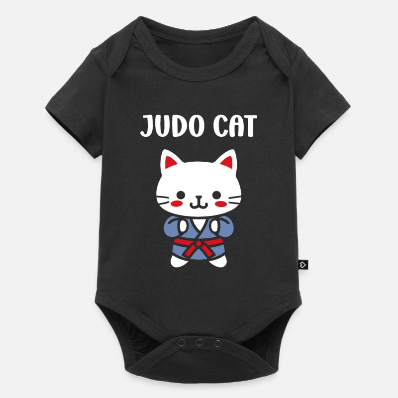 judo - Body à manches courtes Premium Bébé - noir