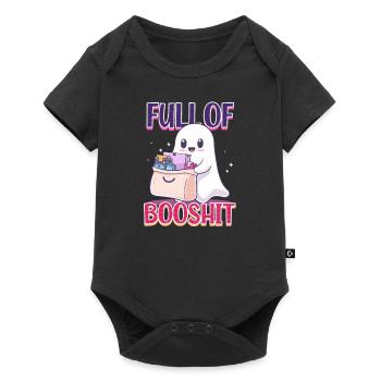 Booshit plein de booshit - Body à manches courtes Premium Bébé - noir - Devant