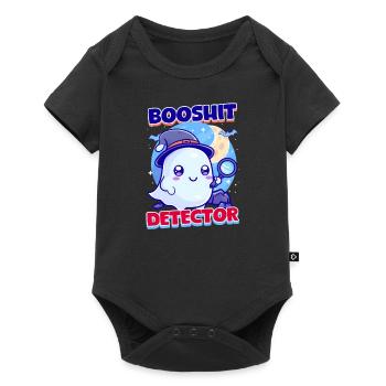 Booshit Booshit Détecteur - Body à manches courtes Premium Bébé - noir - Devant