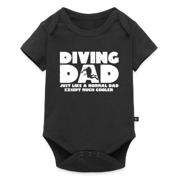 Body By Bacon - Baby Premium short-sleeve bodysuit - black - Front