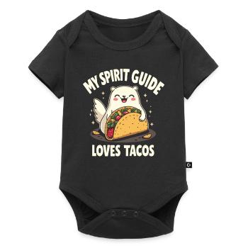 Spiritual journey with inner wisdom and - Baby Premium short-sleeve bodysuit - black - Front