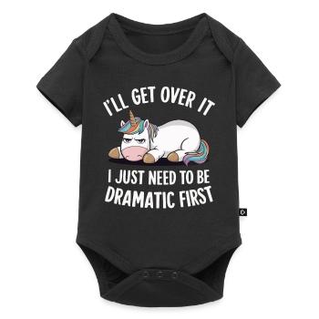 Funny, sarcasm, sarcastic humor, irony - Baby Premium short-sleeve bodysuit - black - Front