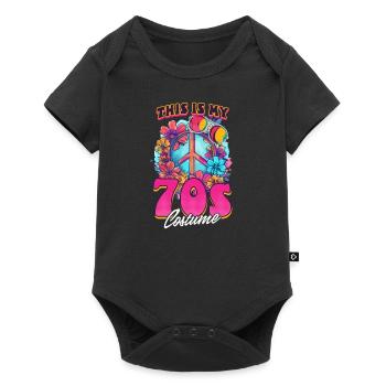 C’est mon costume des années 70 - Body à manches courtes Premium Bébé - noir - Devant