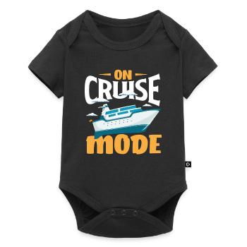 Im Kreuzfahrtmodus On Cruise Mode - Baby Premium short-sleeve bodysuit - black - Front