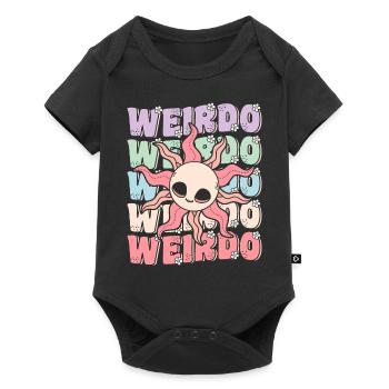 Groovy Weirdo Kawaii Pastel Goth Sun - Baby Premium short-sleeve bodysuit - black - Front
