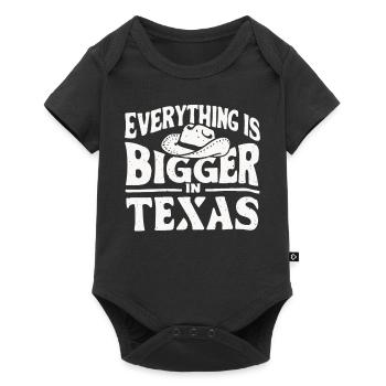 État du Texas Texans Texas - Body à manches courtes Premium Bébé - noir - Devant